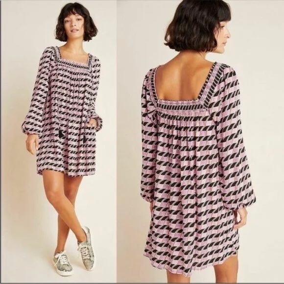 New Anthropologie Maeve Adrienne Tunic Dress Size X-Large - Picture 2 of 8